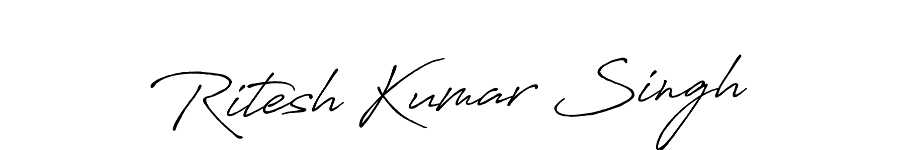 Make a beautiful signature design for name Ritesh Kumar Singh. Use this online signature maker to create a handwritten signature for free. Ritesh Kumar Singh signature style 7 images and pictures png