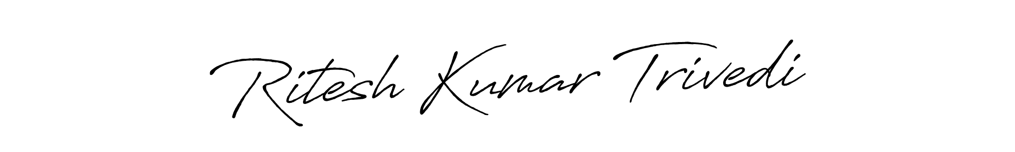 It looks lik you need a new signature style for name Ritesh Kumar Trivedi. Design unique handwritten (Antro_Vectra_Bolder) signature with our free signature maker in just a few clicks. Ritesh Kumar Trivedi signature style 7 images and pictures png