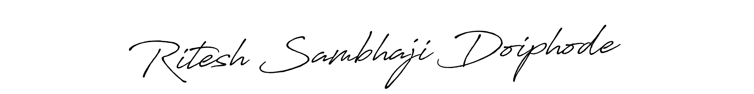 Also You can easily find your signature by using the search form. We will create Ritesh Sambhaji Doiphode name handwritten signature images for you free of cost using Antro_Vectra_Bolder sign style. Ritesh Sambhaji Doiphode signature style 7 images and pictures png