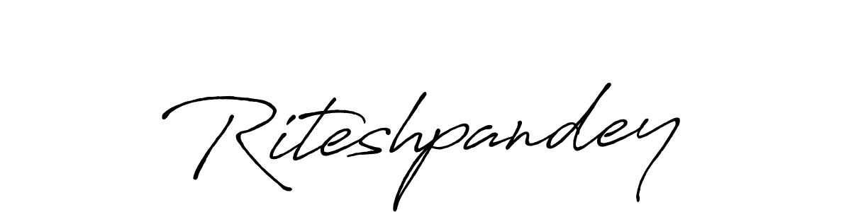 This is the best signature style for the Riteshpandey name. Also you like these signature font (Antro_Vectra_Bolder). Mix name signature. Riteshpandey signature style 7 images and pictures png