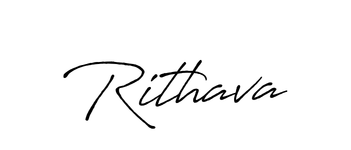 Here are the top 10 professional signature styles for the name Rithava. These are the best autograph styles you can use for your name. Rithava signature style 7 images and pictures png