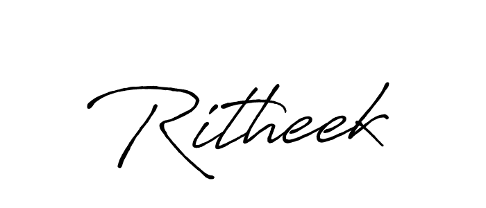 You should practise on your own different ways (Antro_Vectra_Bolder) to write your name (Ritheek) in signature. don't let someone else do it for you. Ritheek signature style 7 images and pictures png