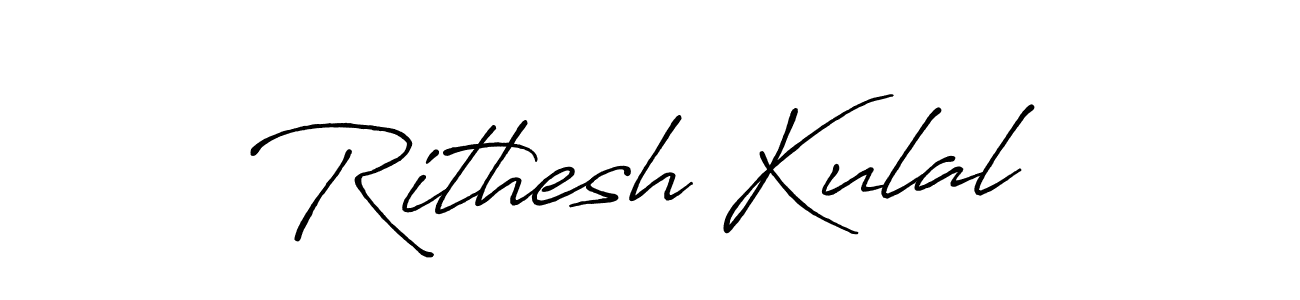 This is the best signature style for the Rithesh Kulal name. Also you like these signature font (Antro_Vectra_Bolder). Mix name signature. Rithesh Kulal signature style 7 images and pictures png