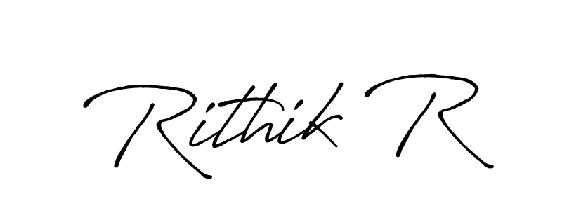 Make a short Rithik R signature style. Manage your documents anywhere anytime using Antro_Vectra_Bolder. Create and add eSignatures, submit forms, share and send files easily. Rithik R signature style 7 images and pictures png