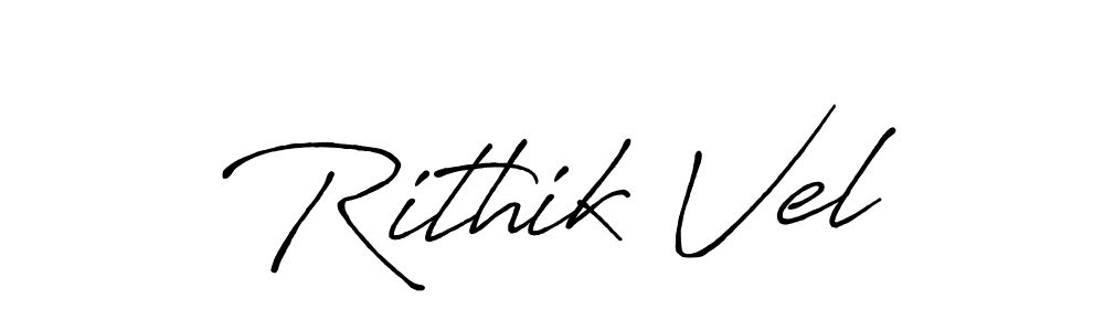 Here are the top 10 professional signature styles for the name Rithik Vel. These are the best autograph styles you can use for your name. Rithik Vel signature style 7 images and pictures png