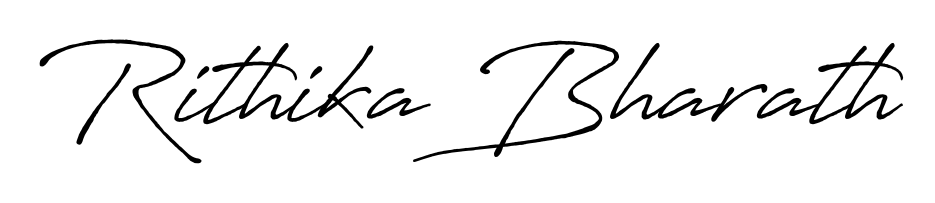 A dynamic signature style for Rithika Bharath using Antro_Vectra_Bolder script. Designed to look authentic, handwritten, and professional. Rithika Bharath signature style 7 images and pictures png