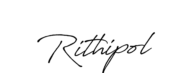 How to Draw Rithipol signature style? Antro_Vectra_Bolder is a latest design signature styles for name Rithipol. Rithipol signature style 7 images and pictures png