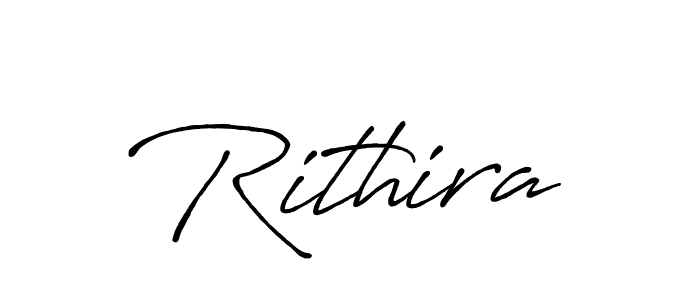 Rithira stylish signature style. Best Handwritten Sign (Antro_Vectra_Bolder) for my name. Handwritten Signature Collection Ideas for my name Rithira. Rithira signature style 7 images and pictures png