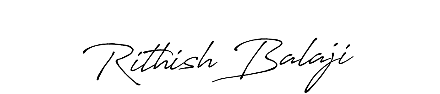 You should practise on your own different ways (Antro_Vectra_Bolder) to write your name (Rithish Balaji) in signature. don't let someone else do it for you. Rithish Balaji signature style 7 images and pictures png