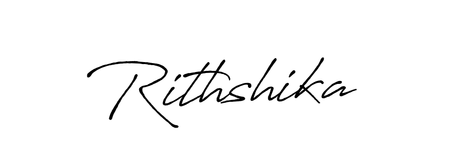 Best and Professional Signature Style for Rithshika. Antro_Vectra_Bolder Best Signature Style Collection. Rithshika signature style 7 images and pictures png