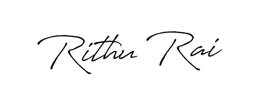 It looks lik you need a new signature style for name Rithu Rai. Design unique handwritten (Antro_Vectra_Bolder) signature with our free signature maker in just a few clicks. Rithu Rai signature style 7 images and pictures png