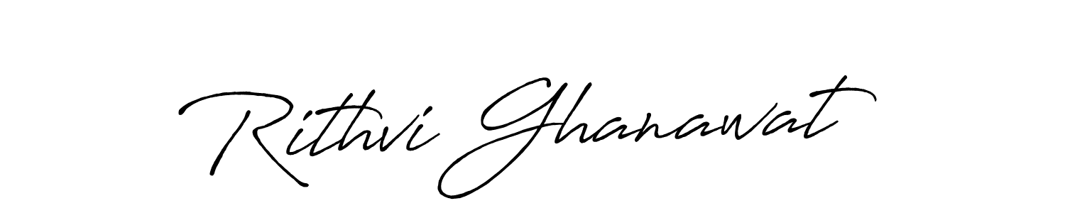 This is the best signature style for the Rithvi Ghanawat name. Also you like these signature font (Antro_Vectra_Bolder). Mix name signature. Rithvi Ghanawat signature style 7 images and pictures png