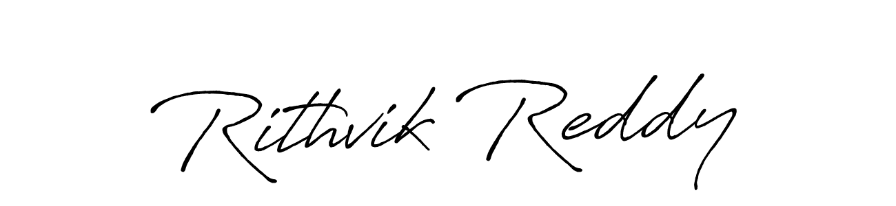 It looks lik you need a new signature style for name Rithvik Reddy. Design unique handwritten (Antro_Vectra_Bolder) signature with our free signature maker in just a few clicks. Rithvik Reddy signature style 7 images and pictures png