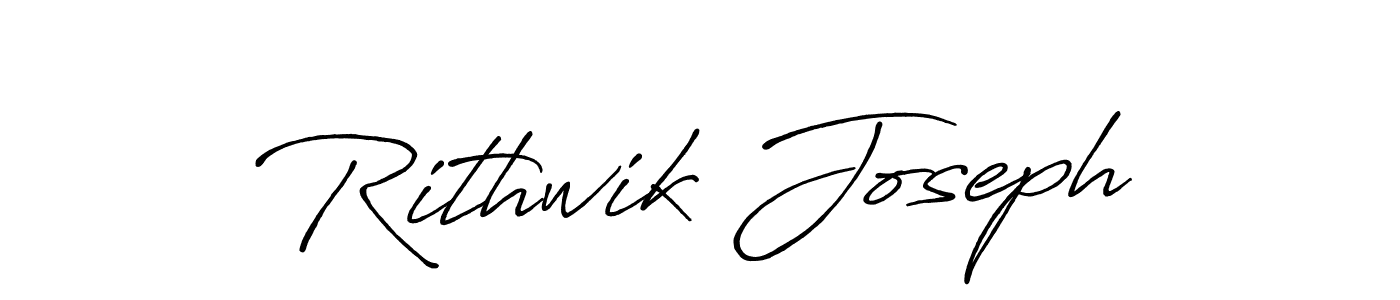 How to make Rithwik Joseph signature? Antro_Vectra_Bolder is a professional autograph style. Create handwritten signature for Rithwik Joseph name. Rithwik Joseph signature style 7 images and pictures png