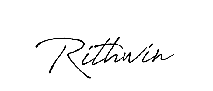 It looks lik you need a new signature style for name Rithwin. Design unique handwritten (Antro_Vectra_Bolder) signature with our free signature maker in just a few clicks. Rithwin signature style 7 images and pictures png