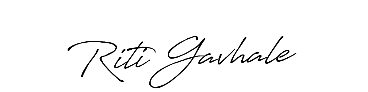 Make a short Riti Gavhale signature style. Manage your documents anywhere anytime using Antro_Vectra_Bolder. Create and add eSignatures, submit forms, share and send files easily. Riti Gavhale signature style 7 images and pictures png