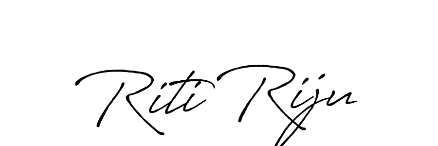 Also You can easily find your signature by using the search form. We will create Riti Riju name handwritten signature images for you free of cost using Antro_Vectra_Bolder sign style. Riti Riju signature style 7 images and pictures png