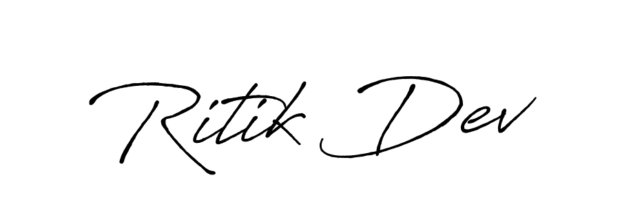 if you are searching for the best signature style for your name Ritik Dev. so please give up your signature search. here we have designed multiple signature styles  using Antro_Vectra_Bolder. Ritik Dev signature style 7 images and pictures png