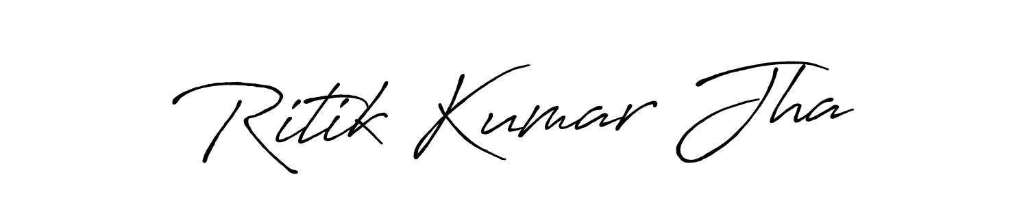 How to Draw Ritik Kumar Jha signature style? Antro_Vectra_Bolder is a latest design signature styles for name Ritik Kumar Jha. Ritik Kumar Jha signature style 7 images and pictures png