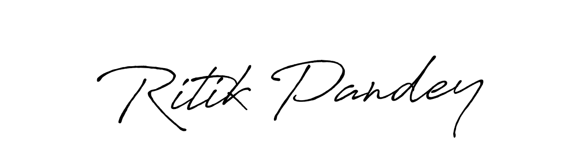 Make a beautiful signature design for name Ritik Pandey. Use this online signature maker to create a handwritten signature for free. Ritik Pandey signature style 7 images and pictures png