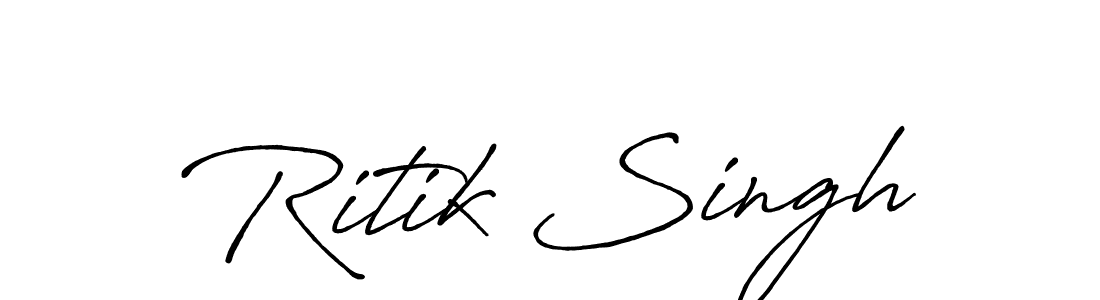 You can use this online signature creator to create a handwritten signature for the name Ritik Singh. This is the best online autograph maker. Ritik Singh signature style 7 images and pictures png