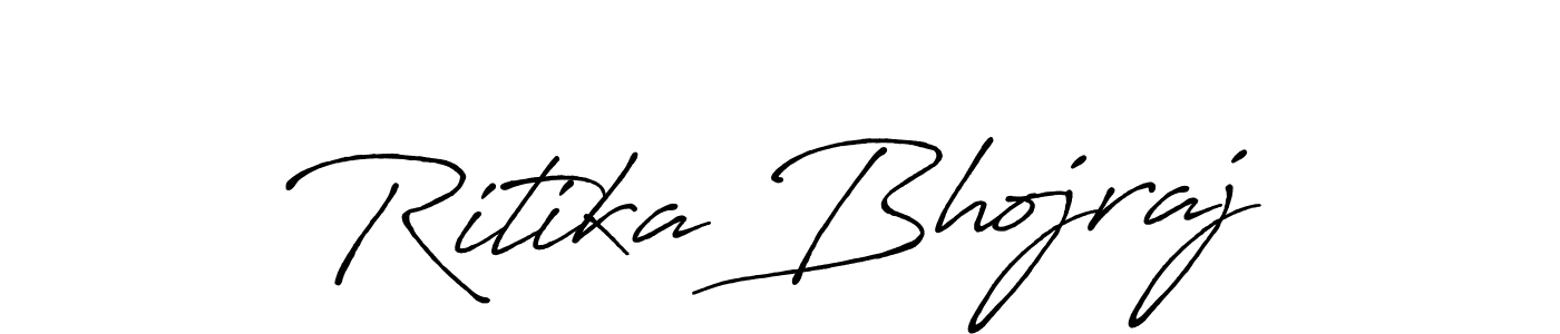 Make a beautiful signature design for name Ritika Bhojraj. Use this online signature maker to create a handwritten signature for free. Ritika Bhojraj signature style 7 images and pictures png