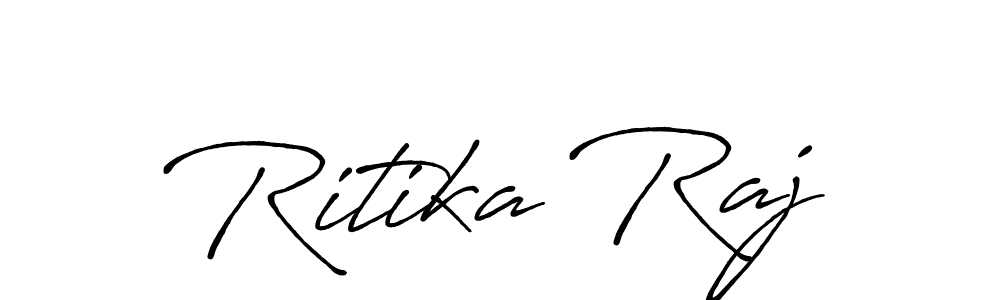 How to Draw Ritika Raj signature style? Antro_Vectra_Bolder is a latest design signature styles for name Ritika Raj. Ritika Raj signature style 7 images and pictures png