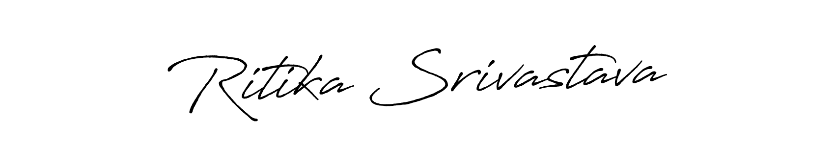 Best and Professional Signature Style for Ritika Srivastava. Antro_Vectra_Bolder Best Signature Style Collection. Ritika Srivastava signature style 7 images and pictures png