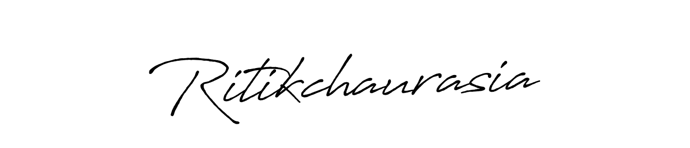 You should practise on your own different ways (Antro_Vectra_Bolder) to write your name (Ritikchaurasia) in signature. don't let someone else do it for you. Ritikchaurasia signature style 7 images and pictures png