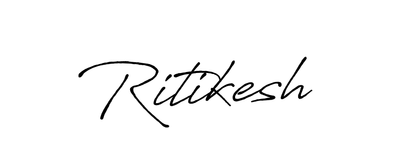 Also You can easily find your signature by using the search form. We will create Ritikesh name handwritten signature images for you free of cost using Antro_Vectra_Bolder sign style. Ritikesh signature style 7 images and pictures png