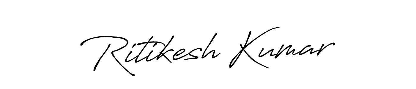 Once you've used our free online signature maker to create your best signature Antro_Vectra_Bolder style, it's time to enjoy all of the benefits that Ritikesh Kumar name signing documents. Ritikesh Kumar signature style 7 images and pictures png