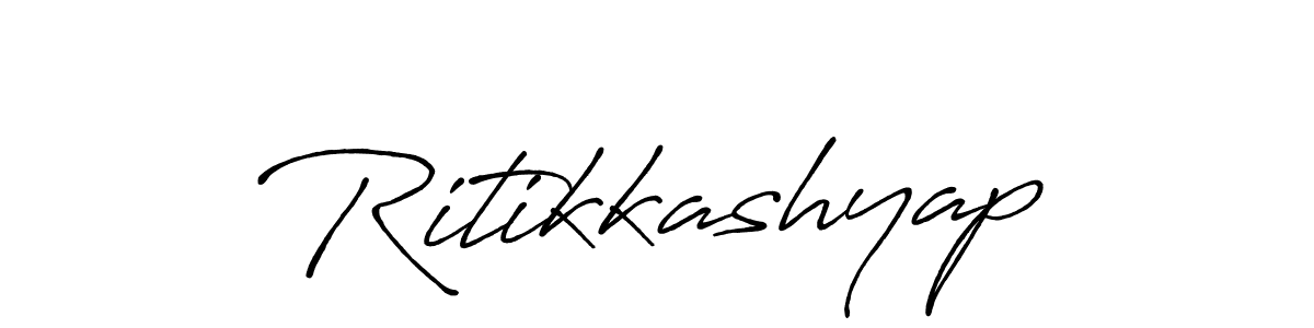 The best way (Antro_Vectra_Bolder) to make a short signature is to pick only two or three words in your name. The name Ritikkashyap include a total of six letters. For converting this name. Ritikkashyap signature style 7 images and pictures png