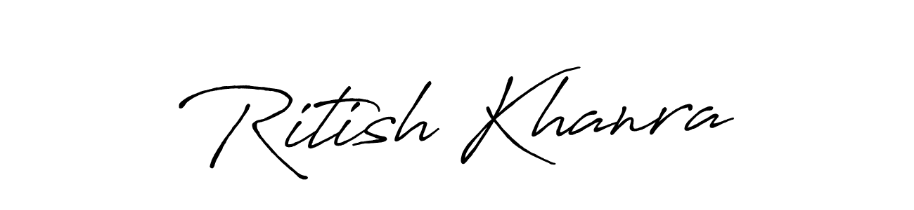 How to Draw Ritish Khanra signature style? Antro_Vectra_Bolder is a latest design signature styles for name Ritish Khanra. Ritish Khanra signature style 7 images and pictures png