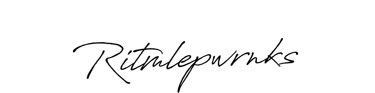 Also we have Ritmlepwrnks name is the best signature style. Create professional handwritten signature collection using Antro_Vectra_Bolder autograph style. Ritmlepwrnks signature style 7 images and pictures png