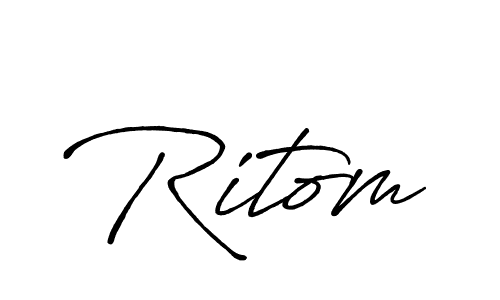 if you are searching for the best signature style for your name Ritom. so please give up your signature search. here we have designed multiple signature styles  using Antro_Vectra_Bolder. Ritom signature style 7 images and pictures png