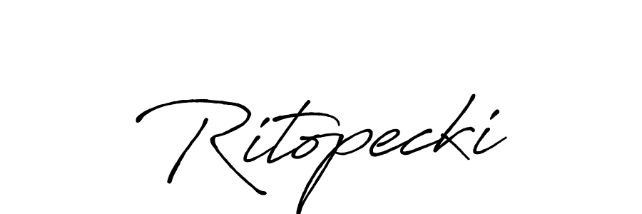 Make a short Ritopecki signature style. Manage your documents anywhere anytime using Antro_Vectra_Bolder. Create and add eSignatures, submit forms, share and send files easily. Ritopecki signature style 7 images and pictures png