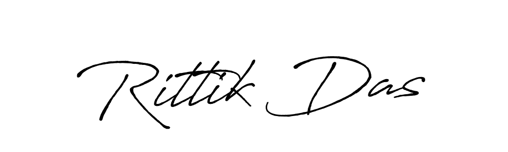 Make a short Rittik Das signature style. Manage your documents anywhere anytime using Antro_Vectra_Bolder. Create and add eSignatures, submit forms, share and send files easily. Rittik Das signature style 7 images and pictures png