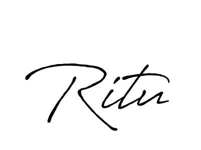 Best and Professional Signature Style for Ritu. Antro_Vectra_Bolder Best Signature Style Collection. Ritu signature style 7 images and pictures png