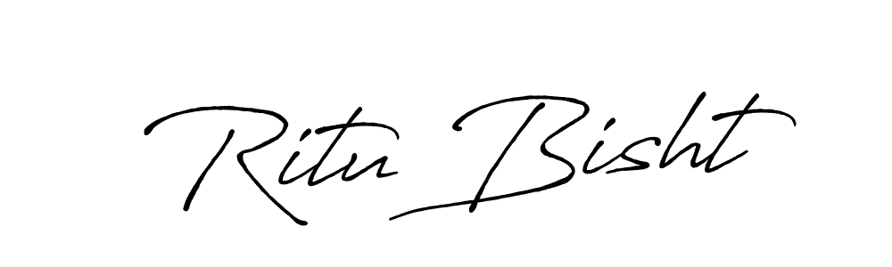 Make a beautiful signature design for name Ritu Bisht. Use this online signature maker to create a handwritten signature for free. Ritu Bisht signature style 7 images and pictures png