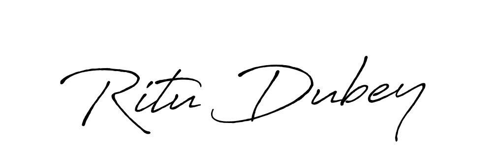 Similarly Antro_Vectra_Bolder is the best handwritten signature design. Signature creator online .You can use it as an online autograph creator for name Ritu Dubey. Ritu Dubey signature style 7 images and pictures png