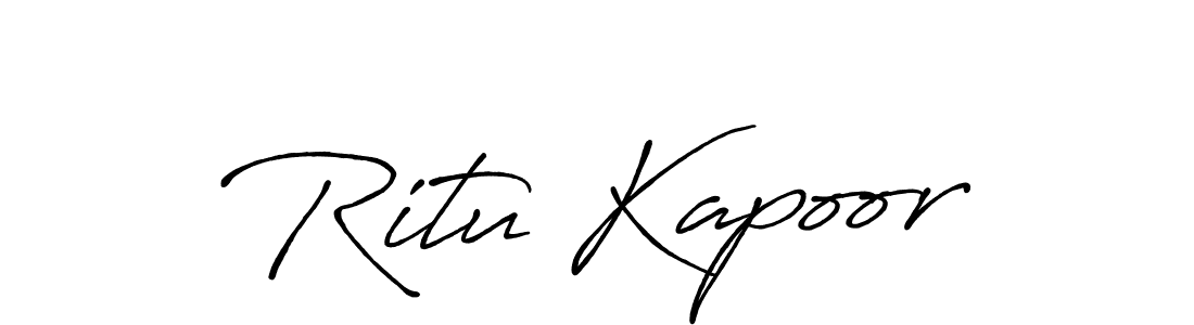 Make a beautiful signature design for name Ritu Kapoor. Use this online signature maker to create a handwritten signature for free. Ritu Kapoor signature style 7 images and pictures png