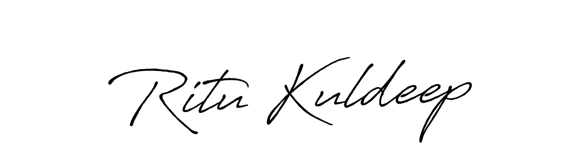 Similarly Antro_Vectra_Bolder is the best handwritten signature design. Signature creator online .You can use it as an online autograph creator for name Ritu Kuldeep. Ritu Kuldeep signature style 7 images and pictures png