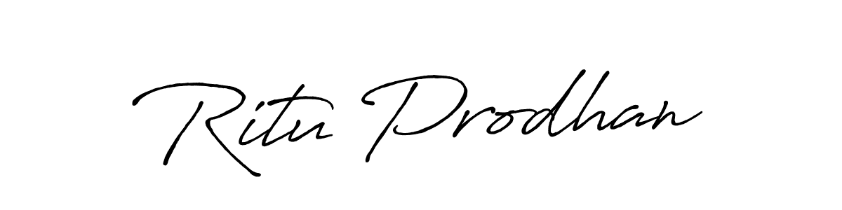 It looks lik you need a new signature style for name Ritu Prodhan. Design unique handwritten (Antro_Vectra_Bolder) signature with our free signature maker in just a few clicks. Ritu Prodhan signature style 7 images and pictures png