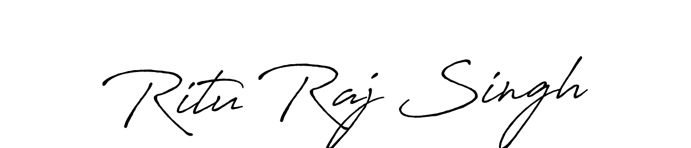 You should practise on your own different ways (Antro_Vectra_Bolder) to write your name (Ritu Raj Singh) in signature. don't let someone else do it for you. Ritu Raj Singh signature style 7 images and pictures png