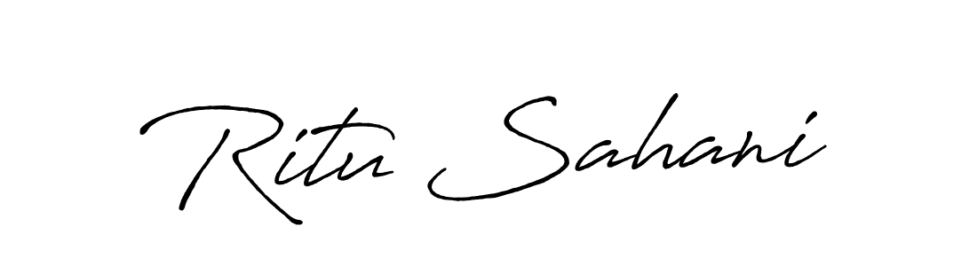 Here are the top 10 professional signature styles for the name Ritu Sahani. These are the best autograph styles you can use for your name. Ritu Sahani signature style 7 images and pictures png