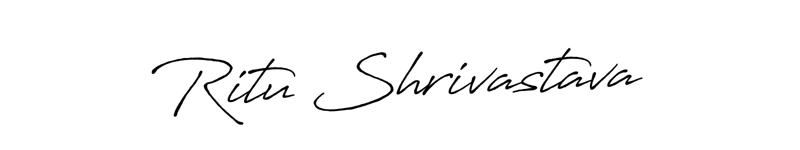 You should practise on your own different ways (Antro_Vectra_Bolder) to write your name (Ritu Shrivastava) in signature. don't let someone else do it for you. Ritu Shrivastava signature style 7 images and pictures png