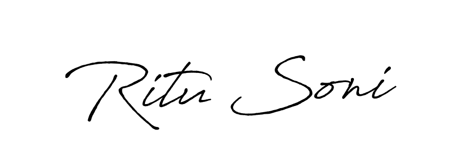 Once you've used our free online signature maker to create your best signature Antro_Vectra_Bolder style, it's time to enjoy all of the benefits that Ritu Soni name signing documents. Ritu Soni signature style 7 images and pictures png