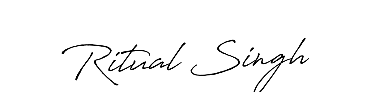 You can use this online signature creator to create a handwritten signature for the name Ritual Singh. This is the best online autograph maker. Ritual Singh signature style 7 images and pictures png