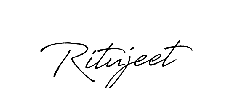 It looks lik you need a new signature style for name Ritujeet. Design unique handwritten (Antro_Vectra_Bolder) signature with our free signature maker in just a few clicks. Ritujeet signature style 7 images and pictures png