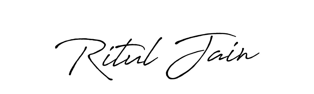 How to Draw Ritul Jain signature style? Antro_Vectra_Bolder is a latest design signature styles for name Ritul Jain. Ritul Jain signature style 7 images and pictures png